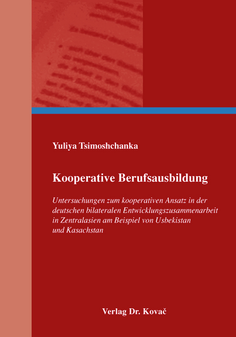 Kooperative Berufsausbildung - Yuliya Tsimoshchanka