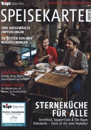 tip, Berlins Gastro Guide &ndash; Speisekarte 2014 - 