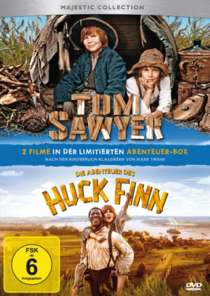 Tom Sawyer / Die Abenteuer des Huck Finn, 2 DVDs