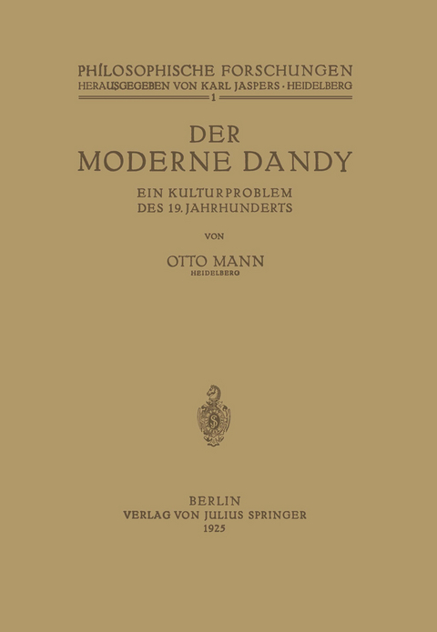Der Moderne Dandy - Otto Mann