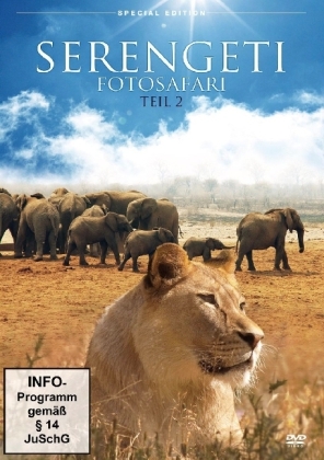 Serengeti Fotosafari. Tl.2, 1 DVD (Special Edition)