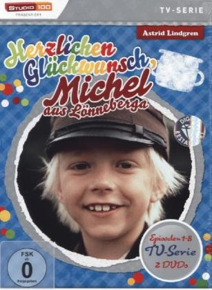 Michel aus L&ouml;nneberga - Herzlichen Gl&uuml;ckwunsch, Michel, 2 DVDs