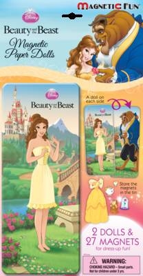 Disney Beauty and the Beast Magnetic Paper Dolls