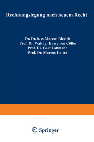 Rechnungslegung nach neuem Recht