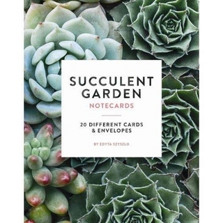 Succulent Garden Notecards (Photography Notecards, Cards for Plant Lovers, Gift for Gardeners)