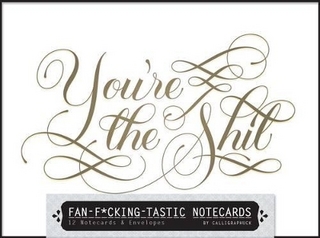Fan-fucking-tastic Notecards