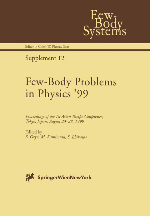 Few-Body Problems in Physics &rsquo;99 - 