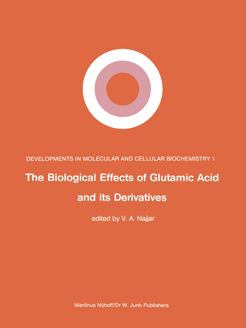 The Biological Effects of Glutamic Acid and Its Derivatives - 