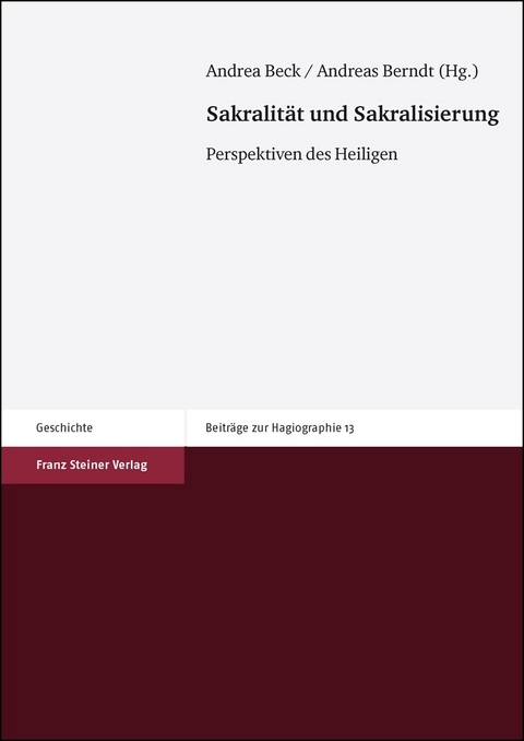 Sakralit&auml;t und Sakralisierung - 