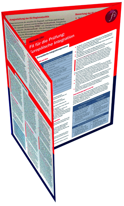 Fit f&uuml;r die Pr&uuml;fung: Europ&auml;ische Integration - Renate Ohr