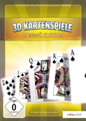 3D Kartenspiele - Rommé Edition, 1 DVD-ROM