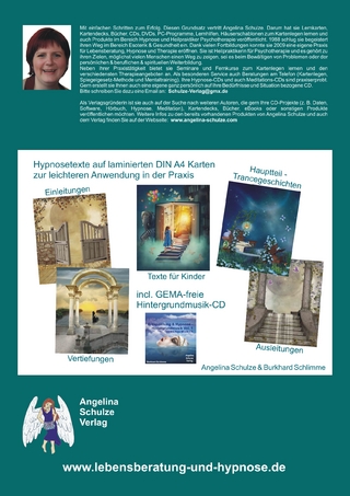 Hypnosetexte auf laminierten DIN A4 Karten