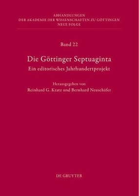 Die Göttinger Septuaginta