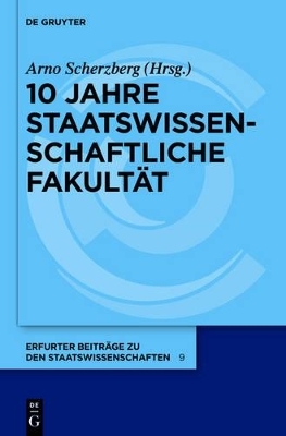 10 Jahre Staatswissenschaftliche Fakult&auml;t - 