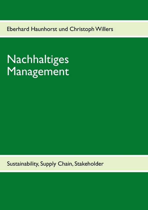 Nachhaltiges Management - 