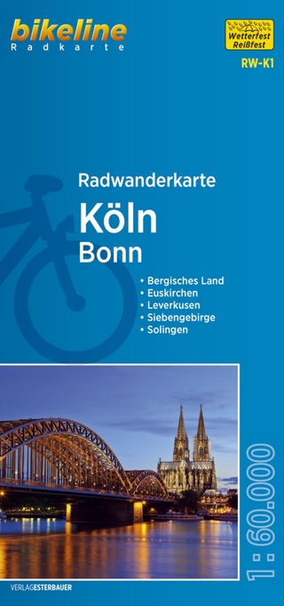Radwanderkarte Köln Bonn RW-K1