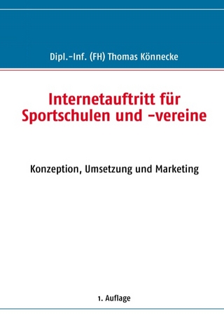 Internetauftritt für Sportschulen und -vereine