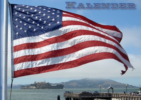 Immerw&auml;hrender Geburtstagskalender mit Impressionen der USA - Martin K&ouml;lln