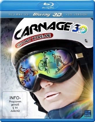 Carnage 3D - Sport Xtreme, 1 Blu-ray