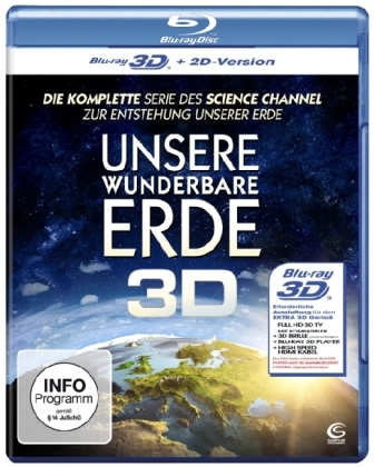 Unsere wunderbare Erde 3D, 1 Blu-ray