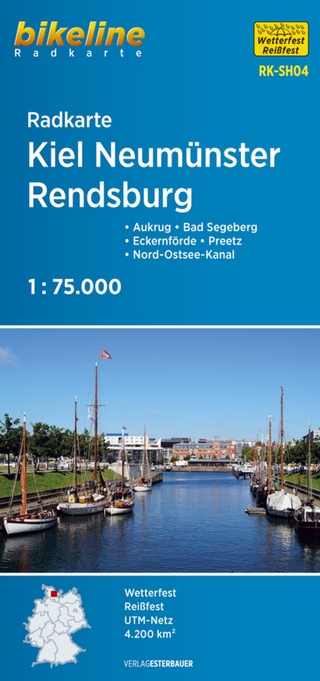 Radkarte Kiel Neumünster Rendsburg (RK-SH04)
