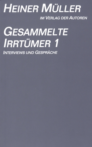 Gesammelte Irrtümer 1