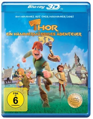 Thor - Ein hammerm&auml;&szlig;iges Abenteuer 3D, 1 Blu-ray