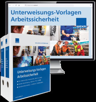 Unterweisungs-Vorlagen Arbeitssicherheit