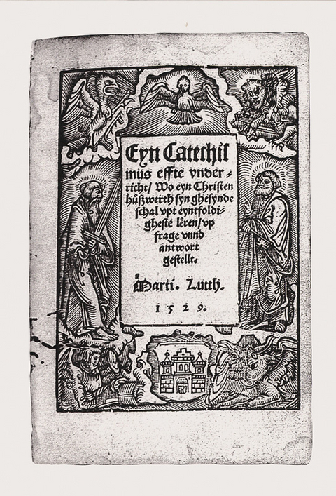 Der Kleine Katechismus in niederdeutscher Sprache - Martin Luther