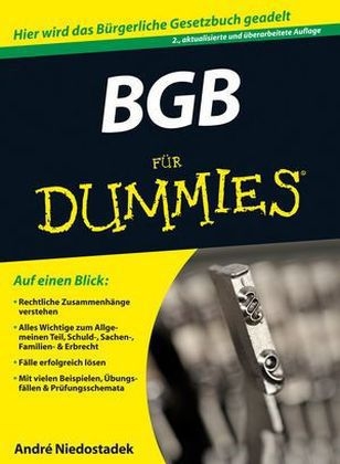 BGB f&uuml;r Dummies - Andr&eacute; Niedostadek