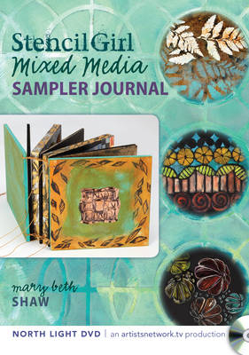 Stencil Girl - Mixed Media Sampler Journal -  Shaw Mary Beth