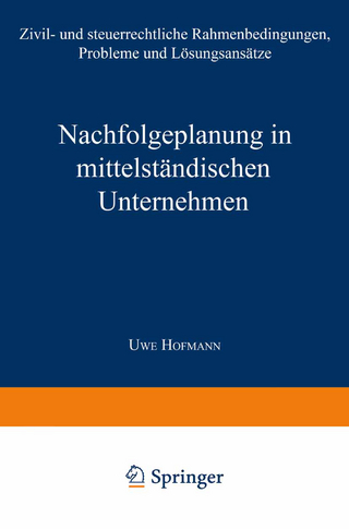 Nachfolgeplanung in mittelständischen Unternehmen