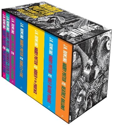 Harry Potter Boxed Set: The Complete Collection (Adult Paperback) - J.K. Rowling