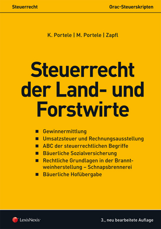 Steuerrecht - Steuerrecht der Land- und Forstwirte