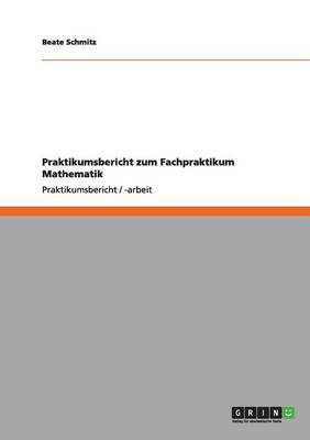 Praktikumsbericht zum Fachpraktikum Mathematik