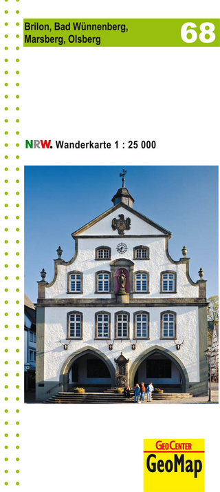 Marsberg Blatt 68 Wanderkarte NRW
