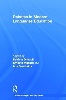 Debates in Modern Languages Education - 