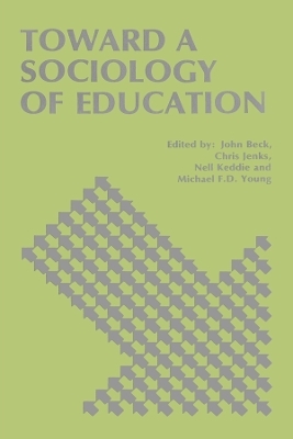 Toward a Sociology of Education - 