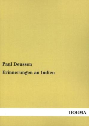 Erinnerungen an Indien - Paul Deussen