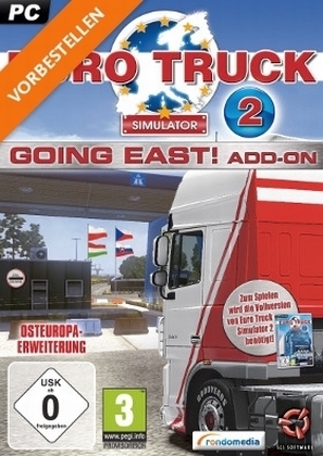Euro Truck Simulator 2: Going East! (Add-On), CD-ROM