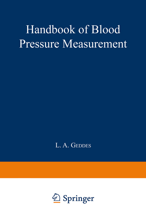 Handbook of Blood Pressure Measurement - L. A. Geddes