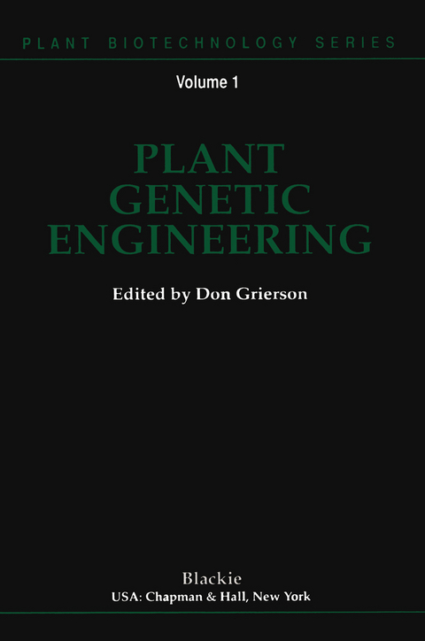 Plant Genetic Engineering - D. Grierson