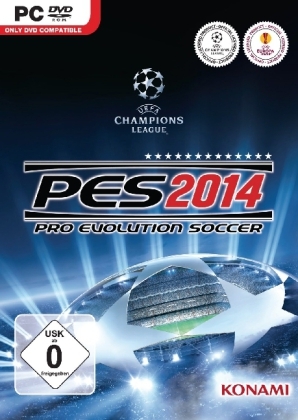 PES 2014, Pro Evolution Soccer, DVD-ROM