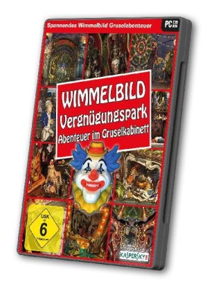Wimmelbild: Vergnügungspark Abenteuer im Gruselkabinett, 1 CD-ROM