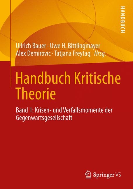 Handbuch Kritische Theorie 1 - 