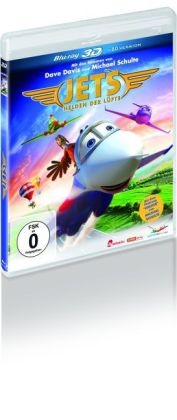 Jets - Helden der L&uuml;fte 3D, 1 Blu-ray