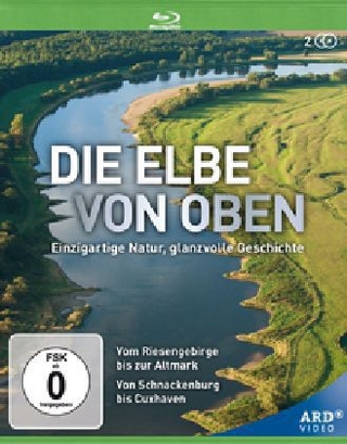 Die Elbe von oben - Einzigartige Natur, glanzvolle Geschichte, 2 Blu-rays