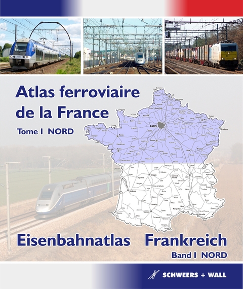 Eisenbahnatlas Frankreich - Thomas W&uuml;rdig