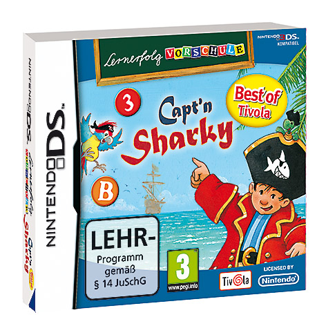 Lernerfolg Vorschule, Capt'n Sharky, Nintendo DS-Spiel