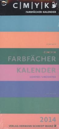 C M Y K Farbf&auml;cherkalender 2014 - 